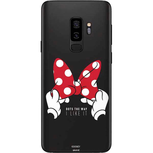 Disney Minnie Mouse Dots The Way Galaxy S9 Plus Skin