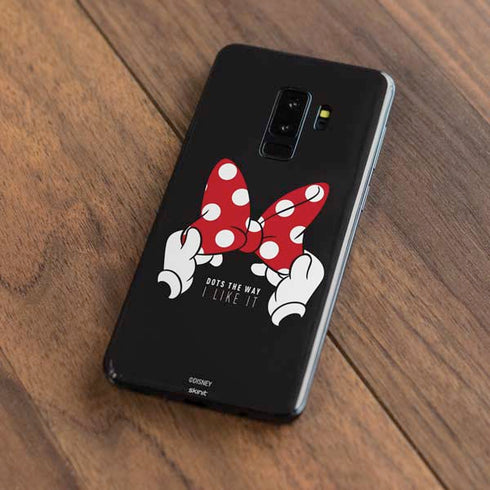 Disney Minnie Mouse Dots The Way Galaxy S9 Plus Skin