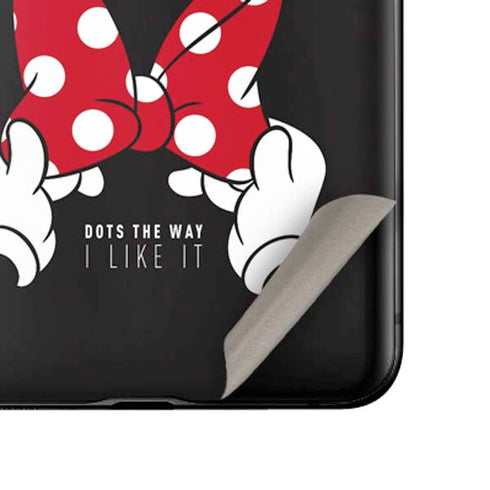 Disney Minnie Mouse Dots The Way Galaxy Z Flip Skin