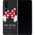 Disney Minnie Mouse Dots The Way Galaxy Z Fold4 5G Skin