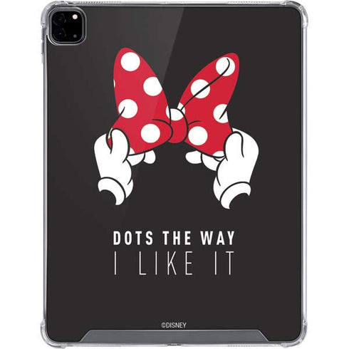 Disney Minnie Mouse Dots The Way iPad Pro 12.9in (2020) Clear Case