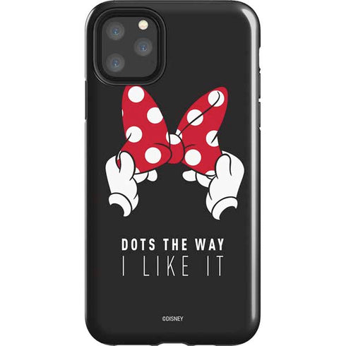 Disney Minnie Mouse Dots The Way iPhone 11 Pro Max Impact Case