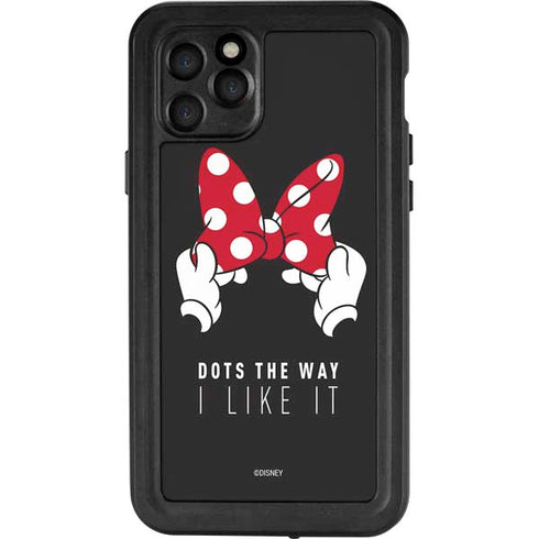 Disney Minnie Mouse Dots The Way iPhone 11 Pro Waterproof Case