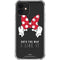 Disney Minnie Mouse Dots The Way iPhone 12 Clear Case