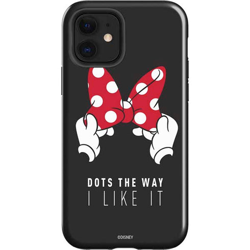 Disney Minnie Mouse Dots The Way iPhone 12 Impact Case