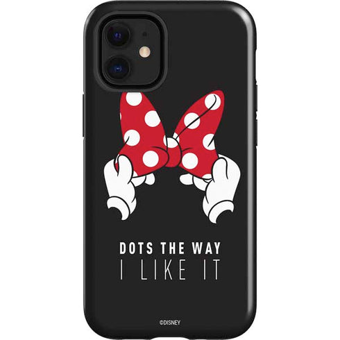 Disney Minnie Mouse Dots The Way iPhone 12 Mini Impact Case