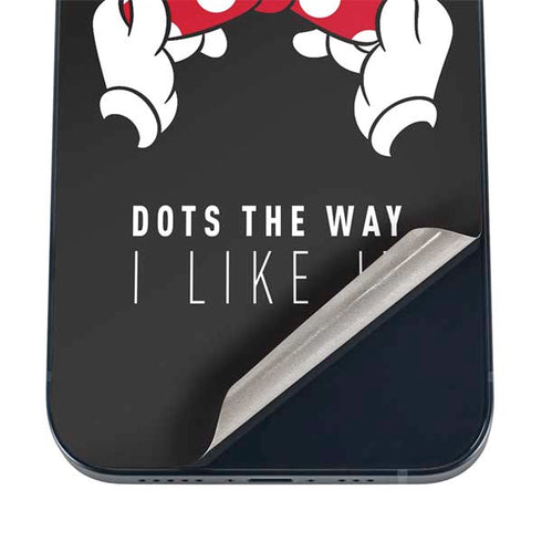 Disney Minnie Mouse Dots The Way iPhone 12 Mini Skin
