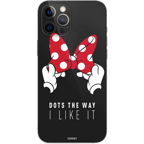 Disney Minnie Mouse Dots The Way iPhone 12 Pro Max Skin