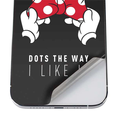 Disney Minnie Mouse Dots The Way iPhone 12 Pro Max Skin