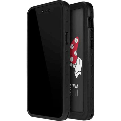 Disney Minnie Mouse Dots The Way iPhone 12 Pro Waterproof Case
