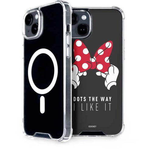 Disney Minnie Mouse Dots The Way iPhone 13 MagSafe Case