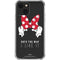 Disney Minnie Mouse Dots The Way iPhone 13 Mini Clear Case