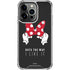 Disney Minnie Mouse Dots The Way iPhone 13 Pro Clear Case