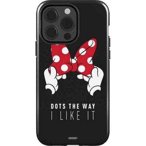 Disney Minnie Mouse Dots The Way iPhone 13 Pro Impact Case