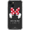 Disney Minnie Mouse Dots The Way iPhone 14 Clear Case