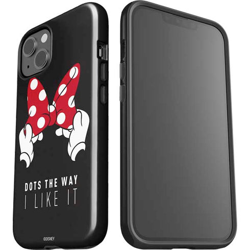 Disney Minnie Mouse Dots The Way iPhone 15 Impact Case