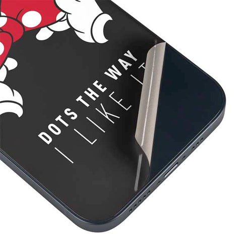 Disney Minnie Mouse Dots The Way iPhone 14 Plus Skin