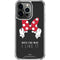 Disney Minnie Mouse Dots The Way iPhone 15 Pro Clear Case