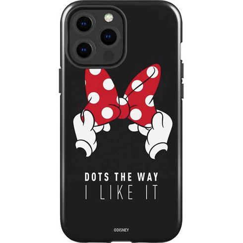 Disney Minnie Mouse Dots The Way iPhone 14 Pro Max Impact Case