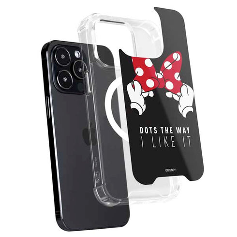 Disney Minnie Mouse Dots The Way iPhone 15 Pro Max MagSafe Case