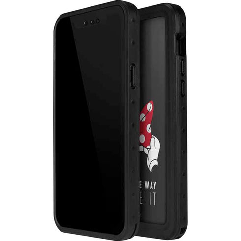 Disney Minnie Mouse Dots The Way iPhone 15 Waterproof Case