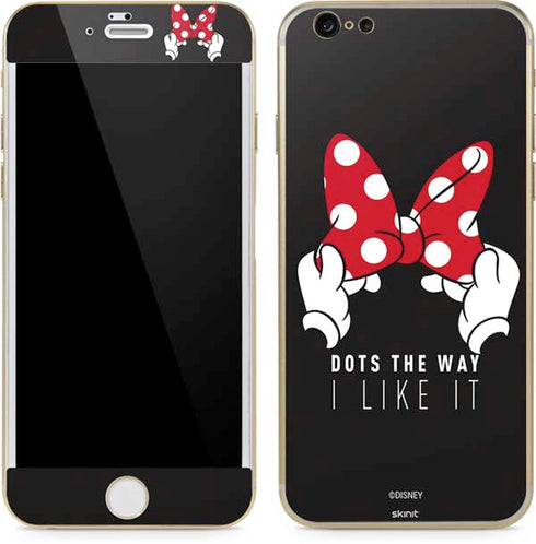 Disney Minnie Mouse Dots The Way iPhone 6/6s Skin