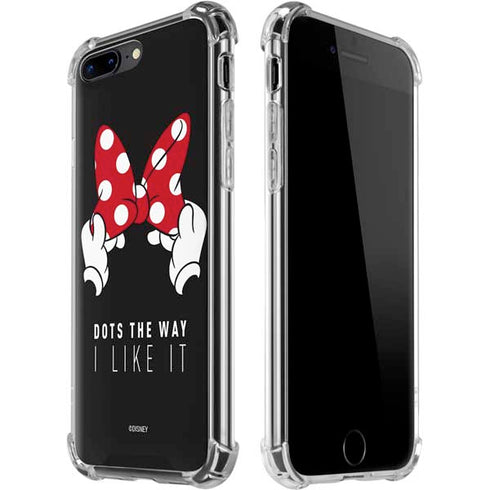 Disney Minnie Mouse Dots The Way iPhone 7/8 Plus Clear Case