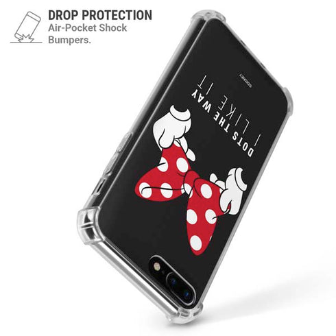 Disney Minnie Mouse Dots The Way iPhone 7/8 Plus Clear Case
