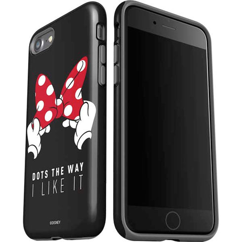 Disney Minnie Mouse Dots The Way iPhone SE (2nd & 3rd Gen) Pro Case