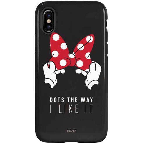 Disney Minnie Mouse Dots The Way iPhone X Pro Case
