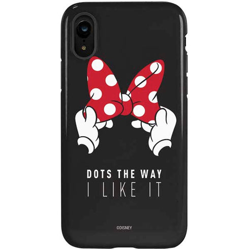 Disney Minnie Mouse Dots The Way iPhone XR Pro Case