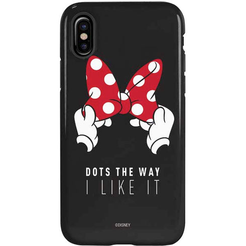 Disney Minnie Mouse Dots The Way iPhone XS Pro Case