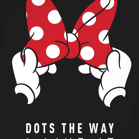 Disney Minnie Mouse Dots The Way iPhone XS Skin