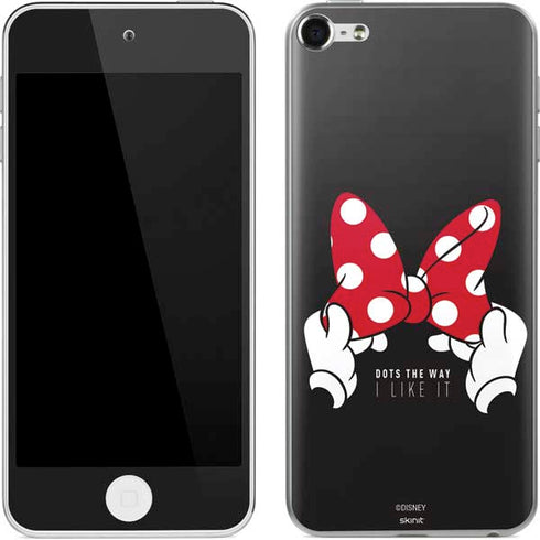 Disney Minnie Mouse Dots The Way Apple iPod Skin