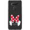 Disney Minnie Mouse Dots The Way LG K51/Q51 Clear Case