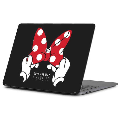 Disney Minnie Mouse Dots The Way Apple MacBook Pro 13-inch Skin