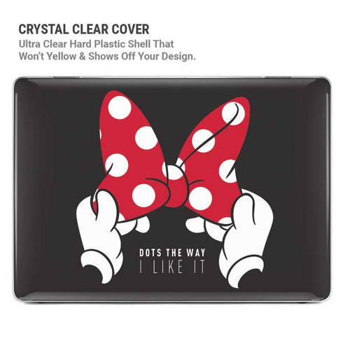 Disney Minnie Mouse Dots The Way MacBook Pro 16in (2021-25) Case plus Skin