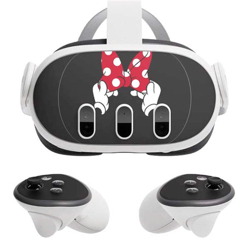 Disney Minnie Mouse Dots The Way Meta Quest 3 Skin