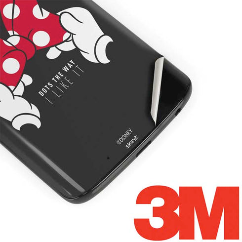 Disney Minnie Mouse Dots The Way Moto G6 Skin