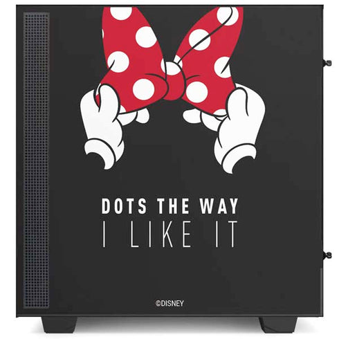 Disney Minnie Mouse Dots The Way NZXT H510 Compact ATX Mid-Tower Case Skin