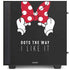 Disney Minnie Mouse Dots The Way NZXT H510 Compact ATX Mid-Tower Case Skin