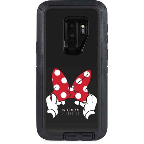 Disney Minnie Mouse Dots The Way Otterbox Defender Galaxy Skin