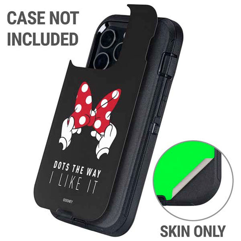 Disney Minnie Mouse Dots The Way Otterbox Defender iPhone Skin