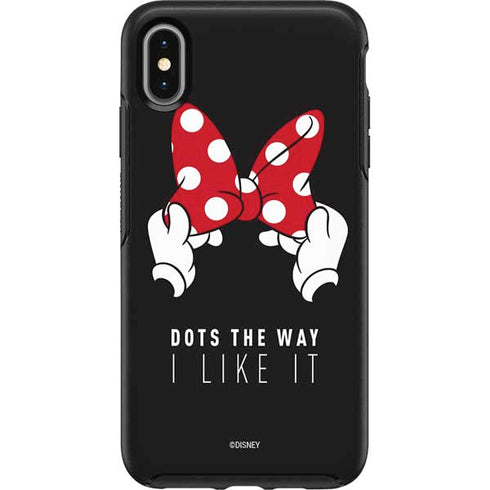 Disney Minnie Mouse Dots The Way Otterbox Symmetry iPhone Skin