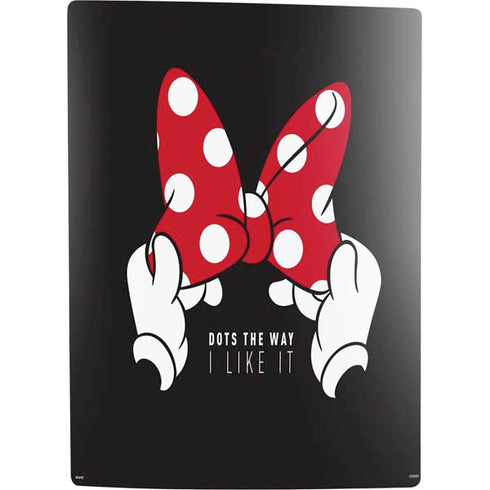 Disney Minnie Mouse Dots The Way PS5 Digital Edition Bundle Skin