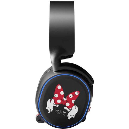 Disney Minnie Mouse Dots The Way SteelSeries Arctis 3 Skin