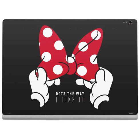 Disney Minnie Mouse Dots The Way Surface Book 2 13.5in Skin
