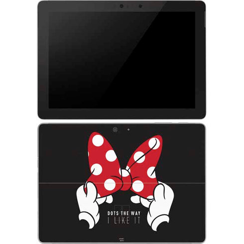 Disney Minnie Mouse Dots The Way Surface Go Skin