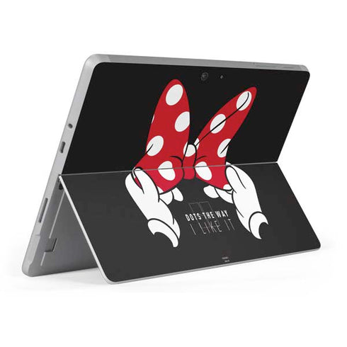 Disney Minnie Mouse Dots The Way Surface Go Skin