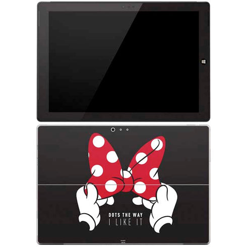 Disney Minnie Mouse Dots The Way Surface Pro 3 Skin